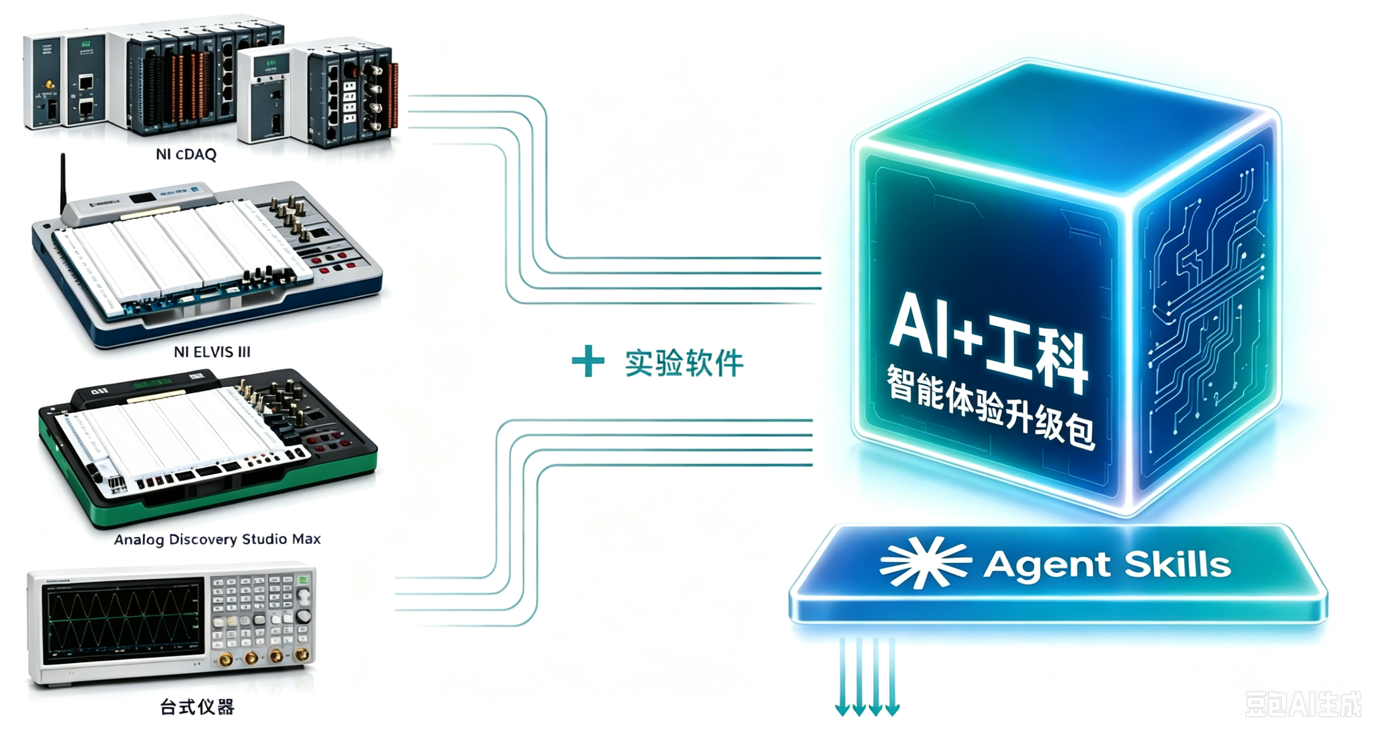 赋能硬件 AI 能力丨AI+ 工科智能体实验升级包